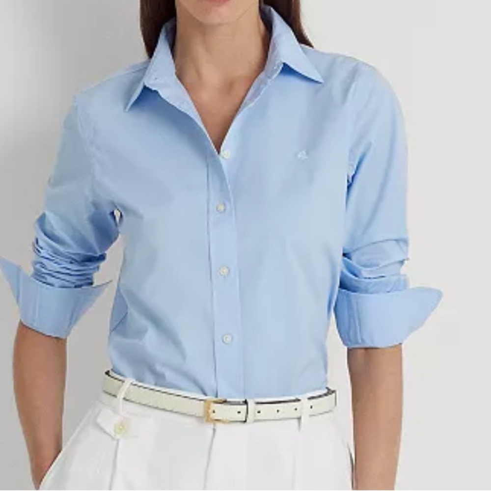 Ralph Lauren Light Blue Button Down Shirt